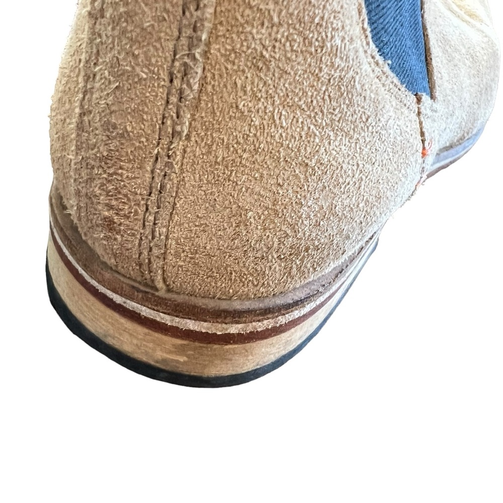 SuperDry Boots Size 8 men’s Tan Suede Hand Crafted - Picture 5 of 9